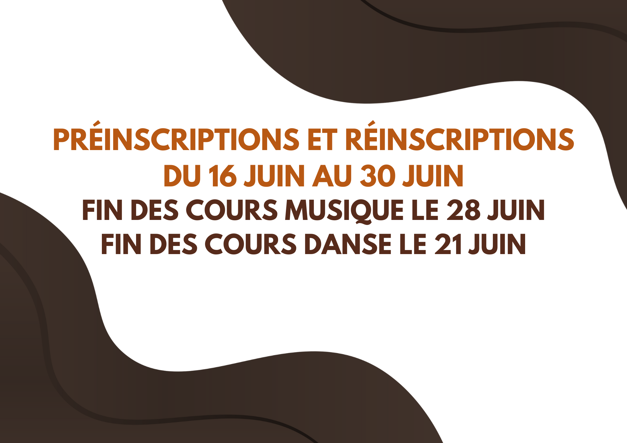Préinscription & Réinscriptions 2025 – 2026